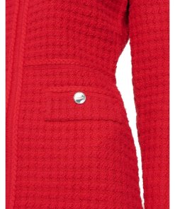 Sandro Yvonne Long-Sleeve Knit Mini Dress