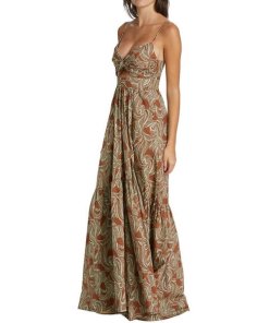 A.L.C. Laura Paisley Cotton Maxi Dress