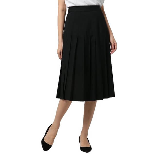 マーガレットハウエル ラップ キュロットパンツブラック Ⅲ