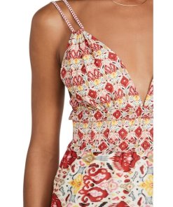 Alice + Olivia Karolina Braided Strap Maxi Dress