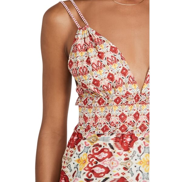 Alice + Olivia Karolina Braided Strap Maxi Dress