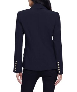 L'Agence Kenzie Double-Breasted Blazer