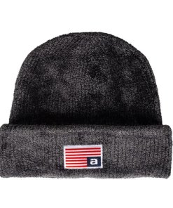 lexander Wang Logo Patch Ribbed Chenille Beanie