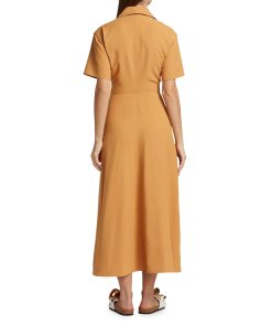 A.L.C. Florence Pleated Midi Dress