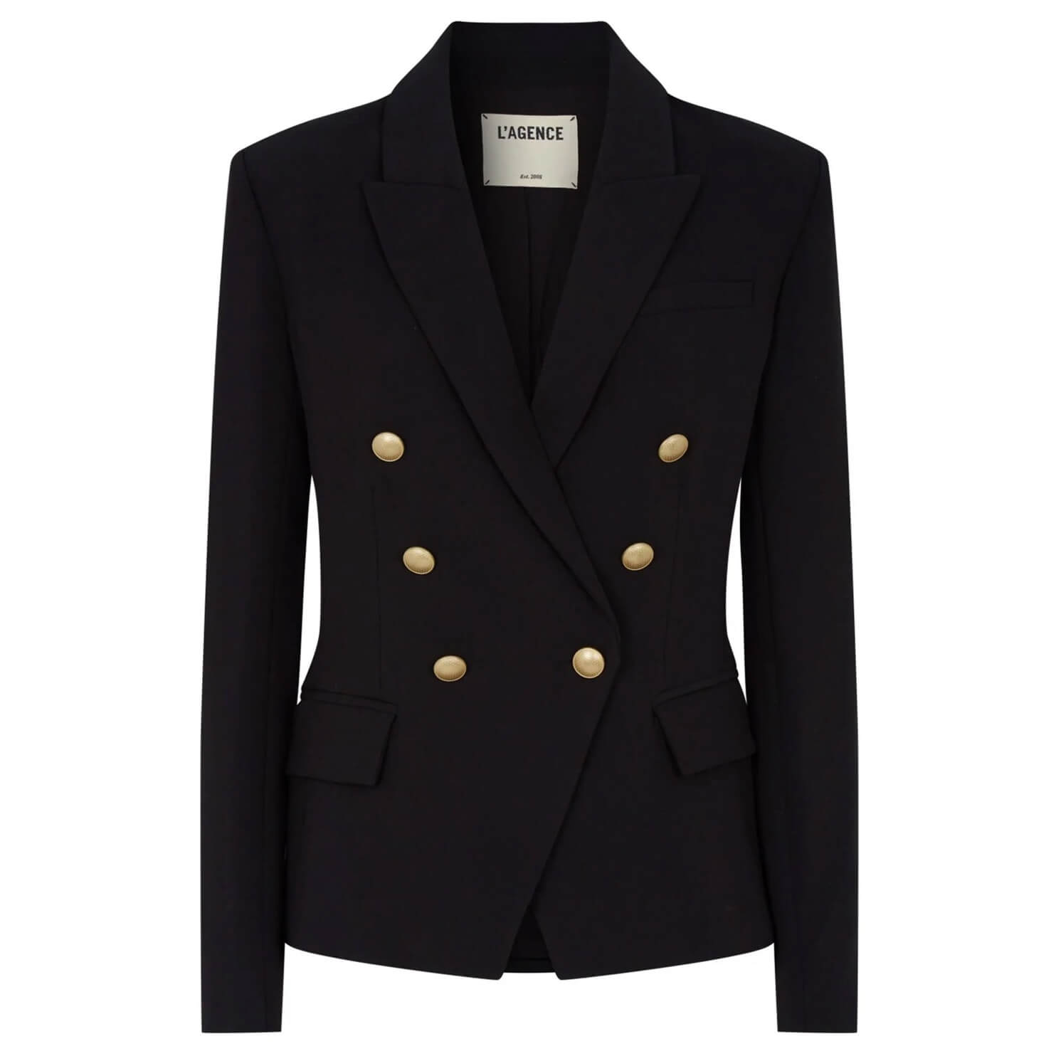 L'Agence Kenzie Double-Breasted Blazer