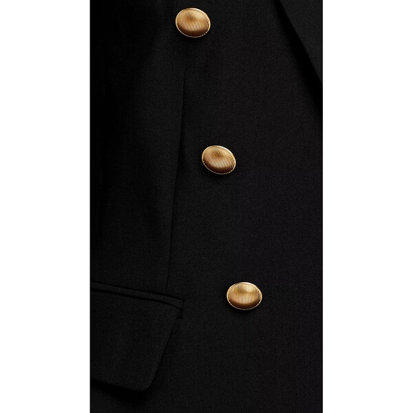L'Agence Kenzie Double-Breasted Blazer