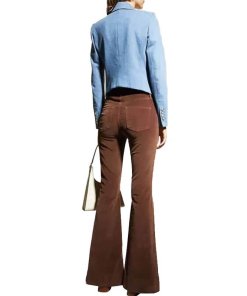 Veronica Beard Cooke Denim Dickey Blazer