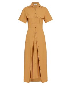 A.L.C. Florence Pleated Midi Dress