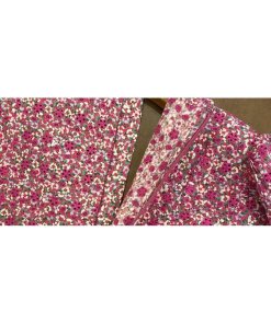 Maje Lyad Floral Print Cotton Blouse