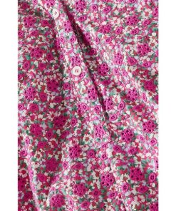 Maje Lyad Floral Print Cotton Blouse