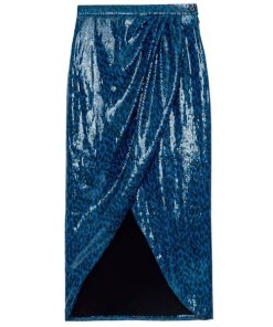 Zadig & Voltaire Jamelia Sequins Leo Midi Skirt