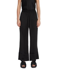 Lee Mathews Stella Silk Satin Pants