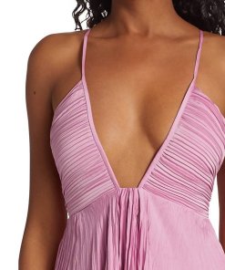A.L.C. Angelina Pleated Midi Dress