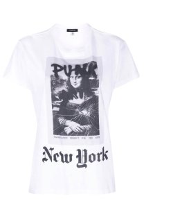 R13 Boy Printed Cotton T shirt