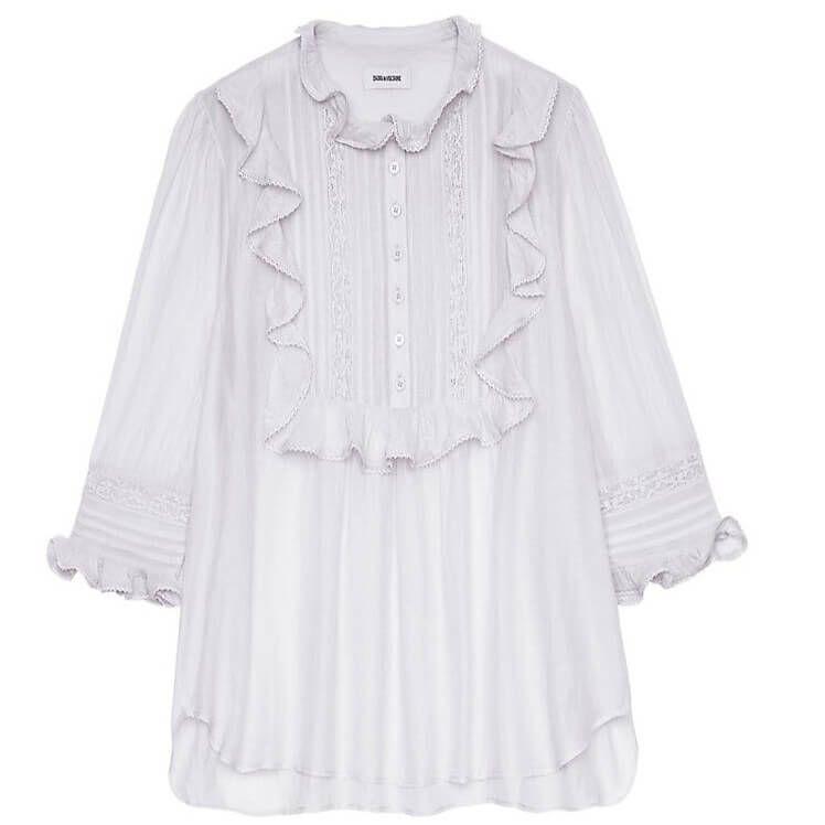 Zadig Voltaire Tix Lace Tunic Zadig Voltaire Tix Lace Tunic