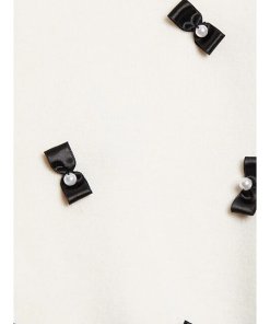 Alice + Olivia Daroda Bow-Detail Cropped Cardigan
