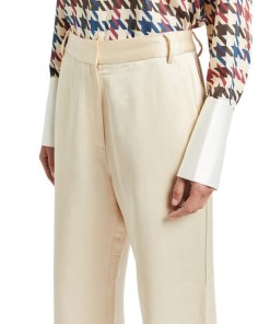 Lee Mathews Lambert Ηigh-Rise Straight-Leg Pants