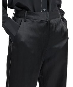 Lee Mathews Lambert Ηigh-Rise Straight-Leg Pants