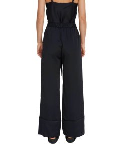 Lee Mathews Stella Silk Satin Pants