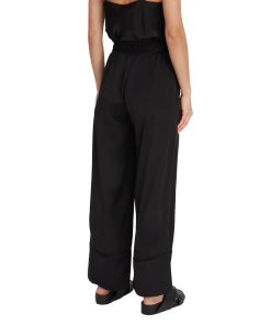 Lee Mathews Stella Silk Satin Pants