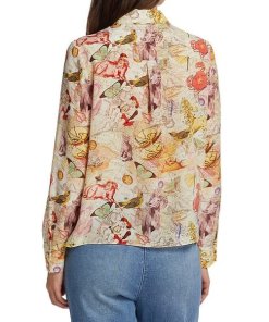 Alice Olivia Willa Placket shirt Zadiac Love