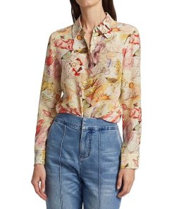 Alice Olivia Willa Placket shirt Zadiac Love