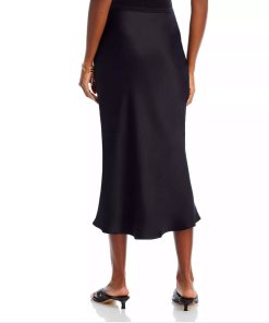 Anine Bing Bar Silk Slip Skirt