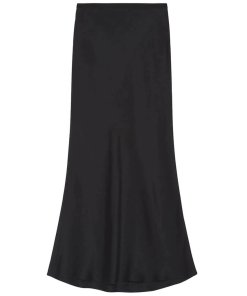 Anine Bing Bar Silk Slip Skirt