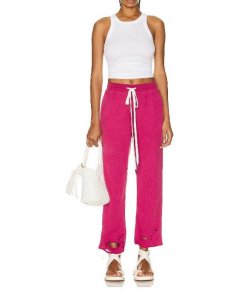 R13 Distressed-Effect Cotton Track Pants