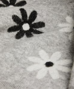 Sandro Maguy Floral Intarsia Knit Sweater