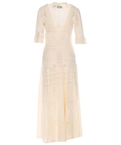 Zadig & Voltaire Memphis Pointelle Maxi Cotton Dress