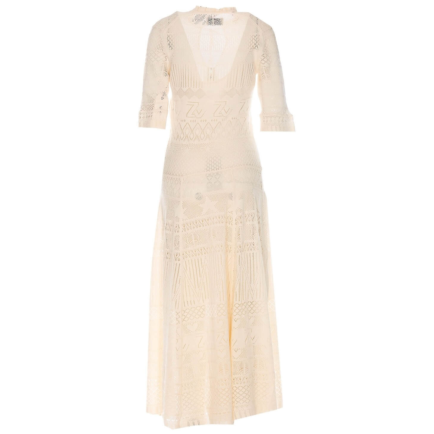 Zadig & Voltaire Memphis Pointelle Maxi Cotton Dress evaChic Zadig & Voltaire Memphis Pointelle Maxi Cotton Dress evaChic