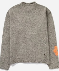Acne Studios Floral Jacquard Wool-Blend Sweater
