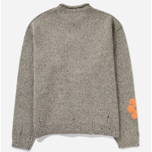 Acne Studios Floral Jacquard Wool-Blend Sweater – evaChic