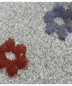 Acne Studios Floral Jacquard Wool-Blend Sweater