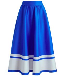 Alice + Olivia Earla High-Waist Midi Skirt