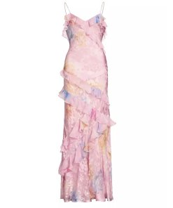 LoveShackFancy Rialto Maxi Ruffled Dress  evaChic