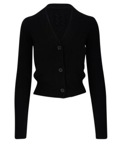 Nili Lotan Caldorf Ribbed Cashmere Cardigan
