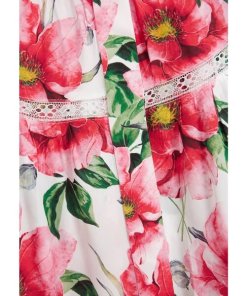 Alice + Olivia Jaclyn Floral Blouson Blouse