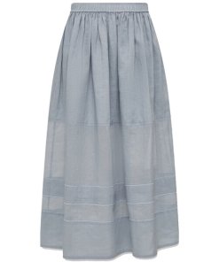 Joseph Ramie Voile Menotti Midi Skirt