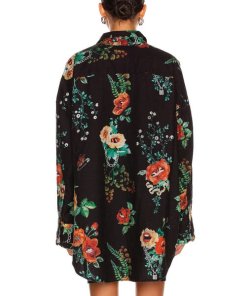 R13 Useless Treasures Drop Neck Tuxedo Shirt