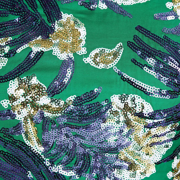 slim fit dress slacks Jenny Dress in Gold Sequin S main image 1