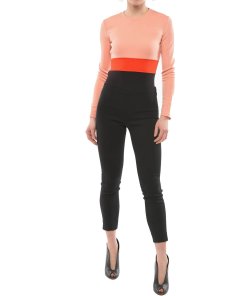 Proenza Schouler White Label Colorblock Jersey Bodysuit