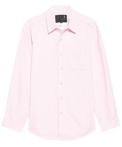 R13 Seamless Oversize Button-Up Shirt