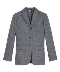 The Kooples Herringbone Wool Blazer