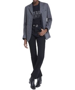 The Kooples Herringbone Wool Blazer
