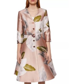 Ted Baker Ottie Chatsworth Bloom Dress Coat