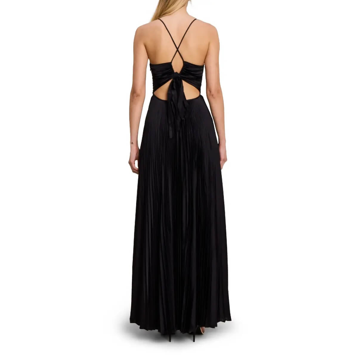 chinese dress ladies ALC Aries pleated maxi dress – For Reference Store main image 0