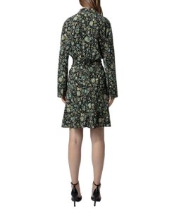 Zadig & Voltaire Floral Rozo Silk Dress