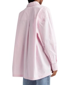 Alexanderwang.T Apple Patch Button-Up Long-Sleeve Shirt
